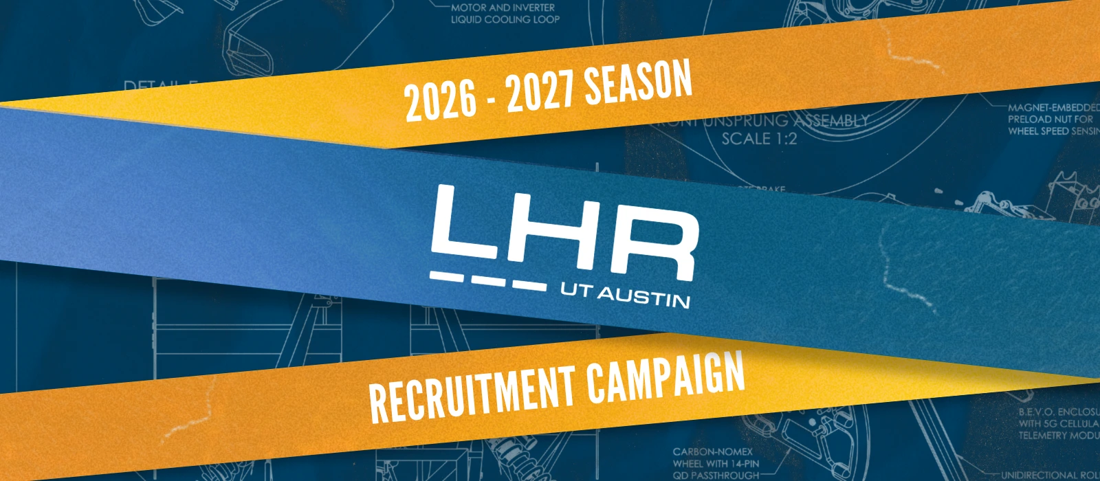 Longhorn Racing Recruitment campaign cover